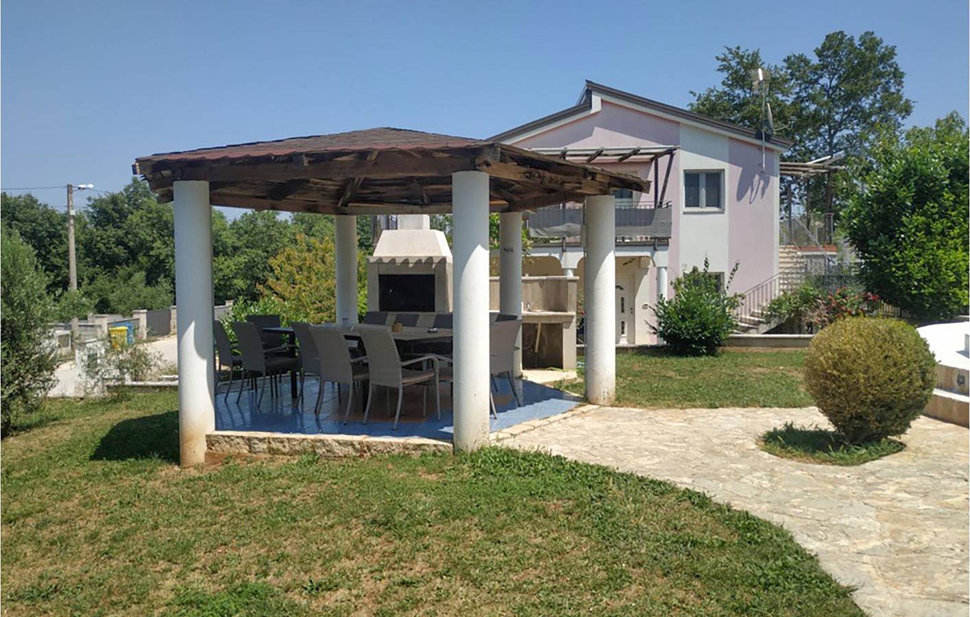 Ferienhaus für 13 Personen mit Pool in Zbandaj, Porec und Umgebung