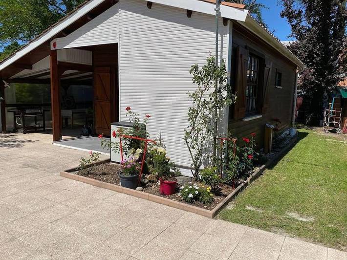 Location de vacances pour 5 personnes, avec piscine ainsi que terrasse et jardin, animaux acceptés dans Plage de La Hume