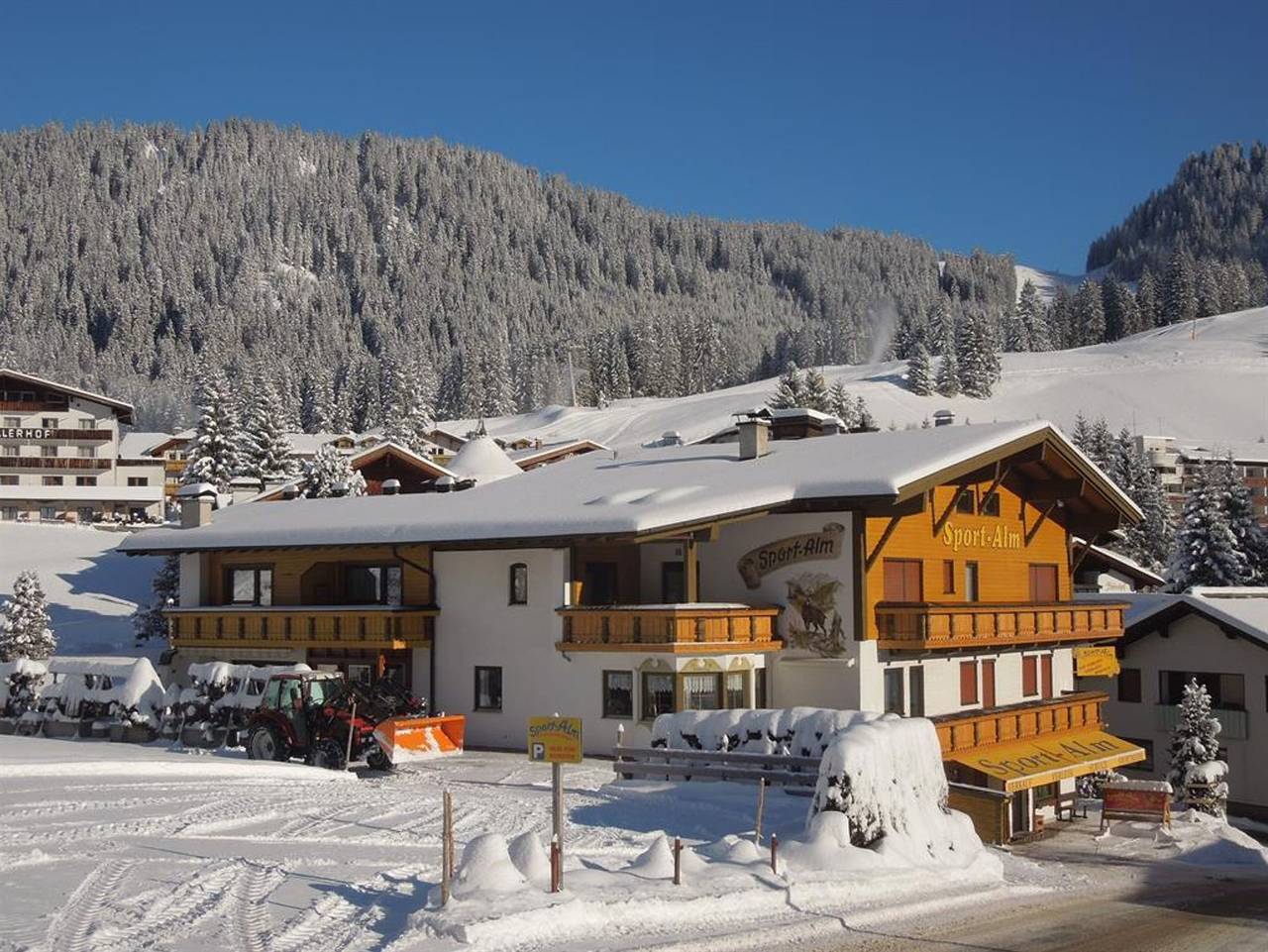 Ganze Ferienwohnung, Sport-Alm - Appartement 3 in Berwang, Außerfern