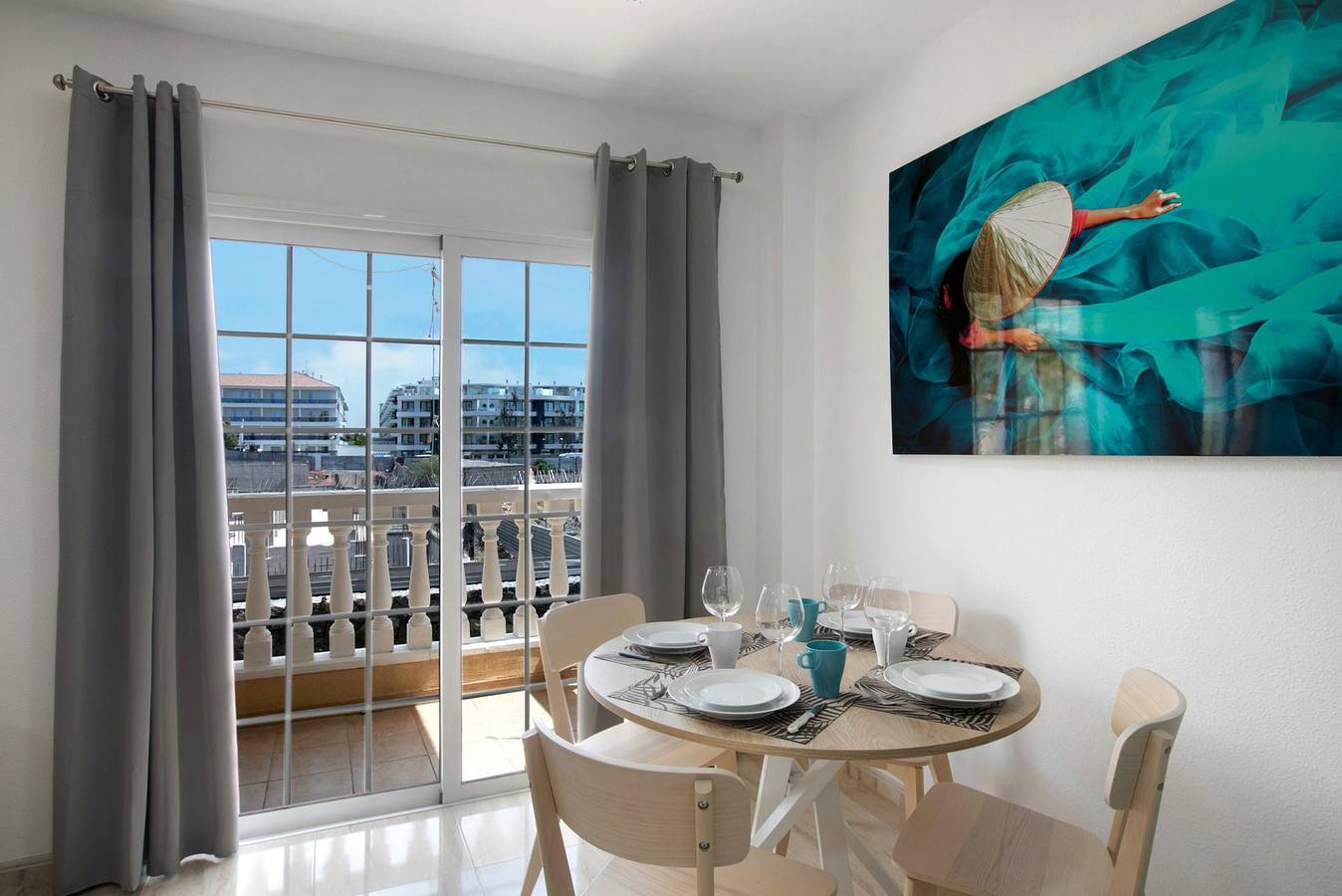 Ferienhaus 'Noe D 9' mit Gemeinschaftspool, Wlan und Klimaanlage in Palm-Mar, Arona