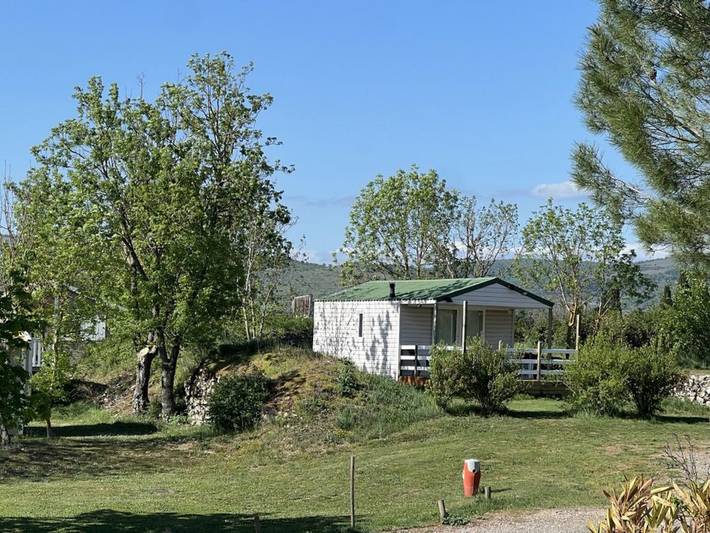 Mobil home pour 4 personnes, avec piscine, animaux acceptés à Saint-Georges-de-Luzençon - 4