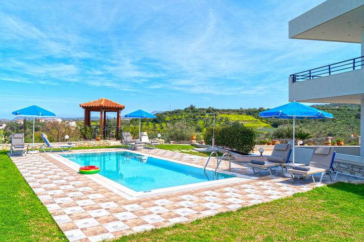 Villa voor 6 personen in Rethymno en omgeving