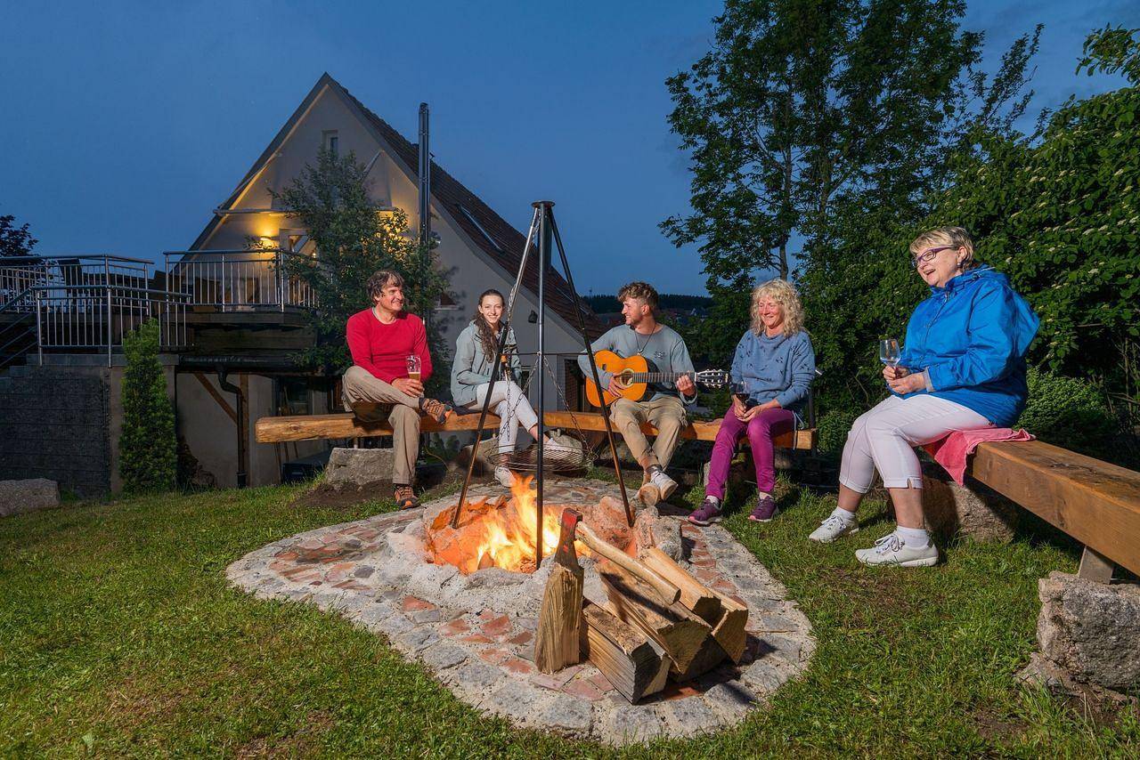 Large holiday home with sauna, fitness room, terrace and garden with sunbathing lawn and pond in Schonach, Schonach im Schwarzwald