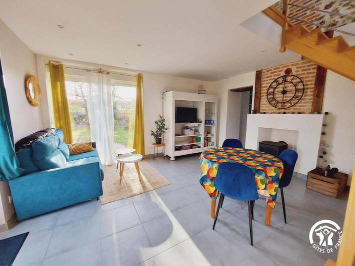 Location de vacances pour 4 personnes, avec terrasse et jardin, animaux acceptés à Saint-Céneré - 3