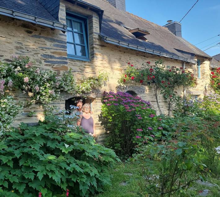 Maison de vacances pour 4 personnes, avec jardin