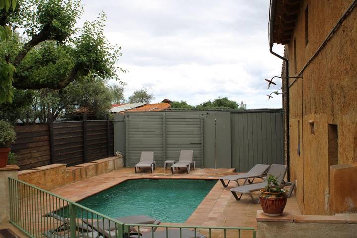 Casa rural para 2 personas, con piscina y balcón además de vistas y jardín en Cruilles - 2