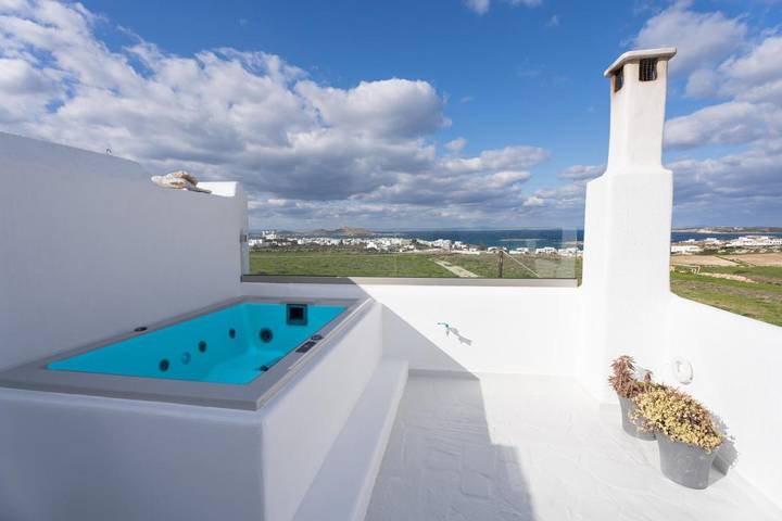 Appartement de vacances pour 4 personnes, avec balcon et jacuzzi