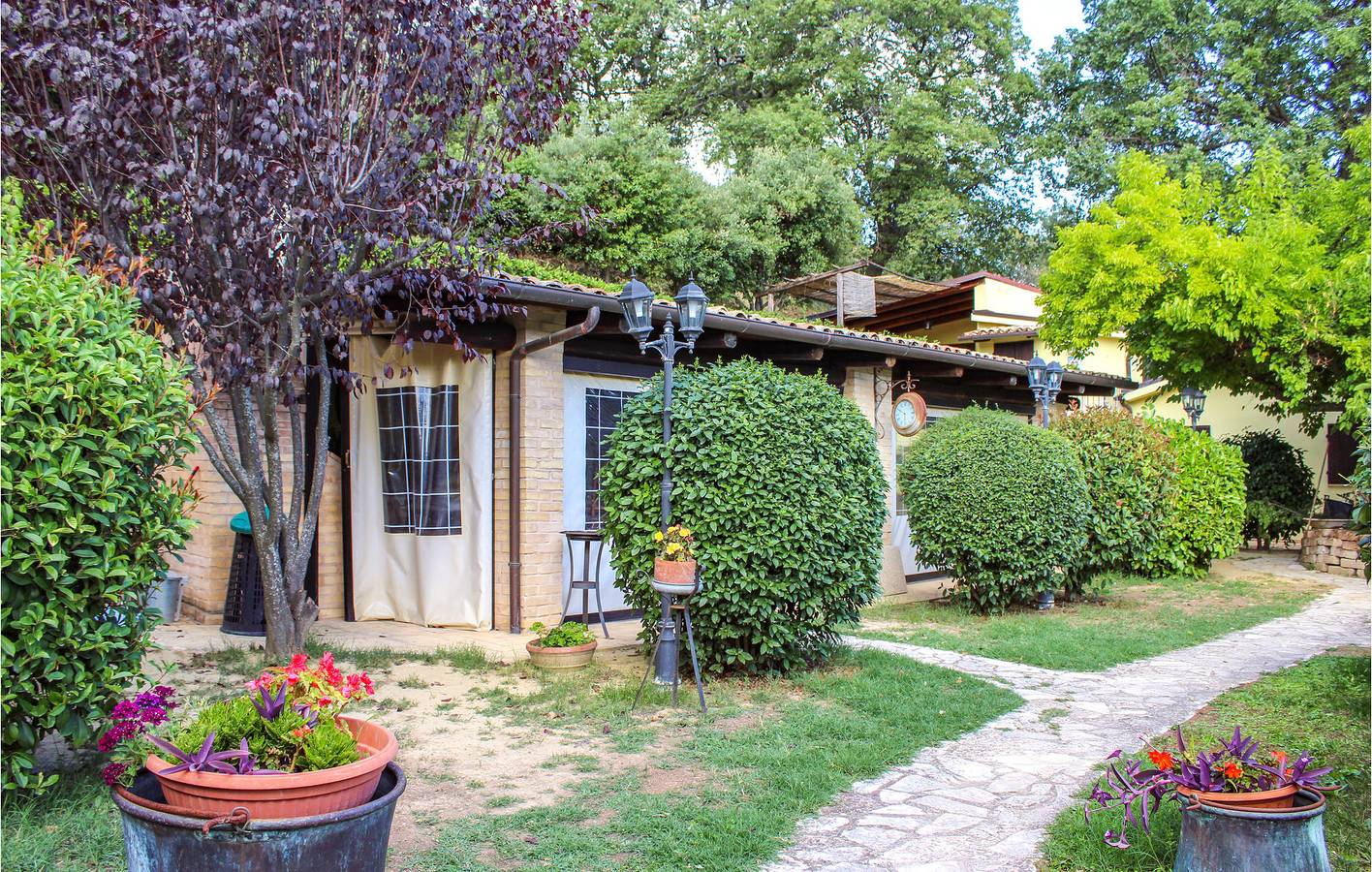 Holiday home for 7 people with pool in Montefiore dell'Aso, Ascoli Piceno Province
