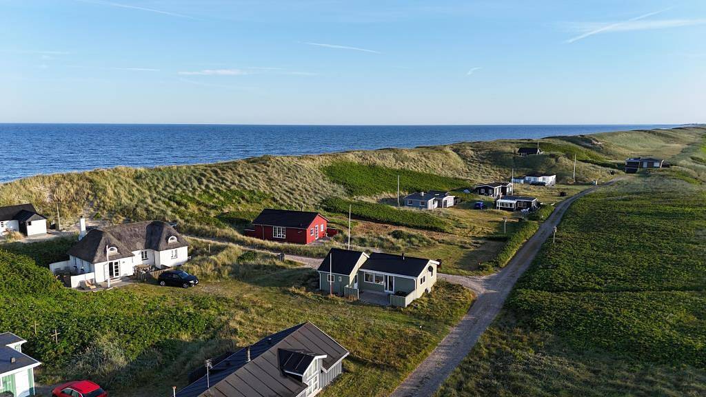 Tæt på havet og de skønne solnedgange  in Fjand, Nissum Fjord