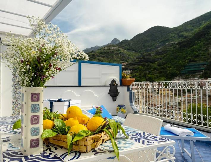 Ferienhaus für 5 Personen, mit Ausblick und Terrasse - 1