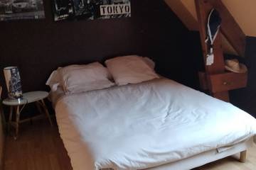 Cottage pour 8 personnes, avec jardin à Teloché