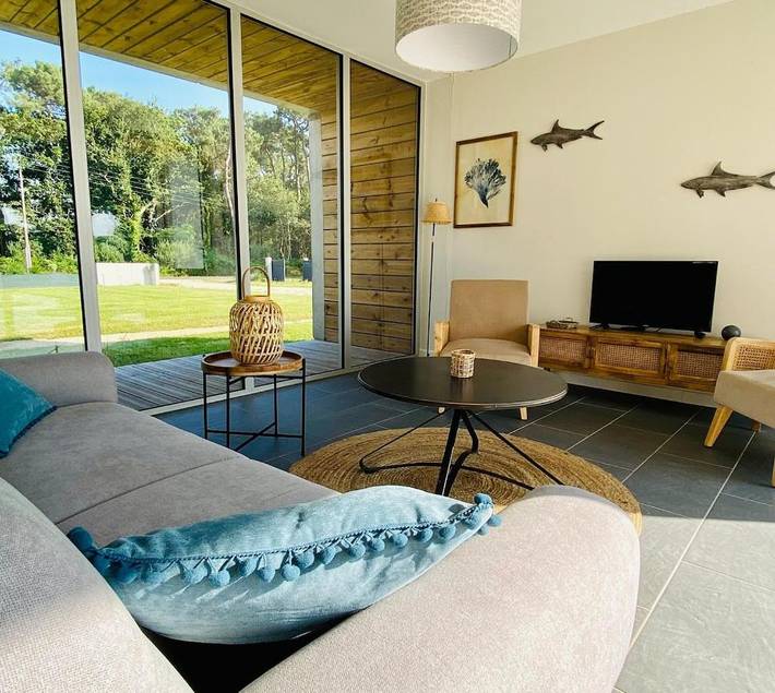 Maison d’hôte pour 4 personnes, avec Terrasse et Jardin à Plourivo