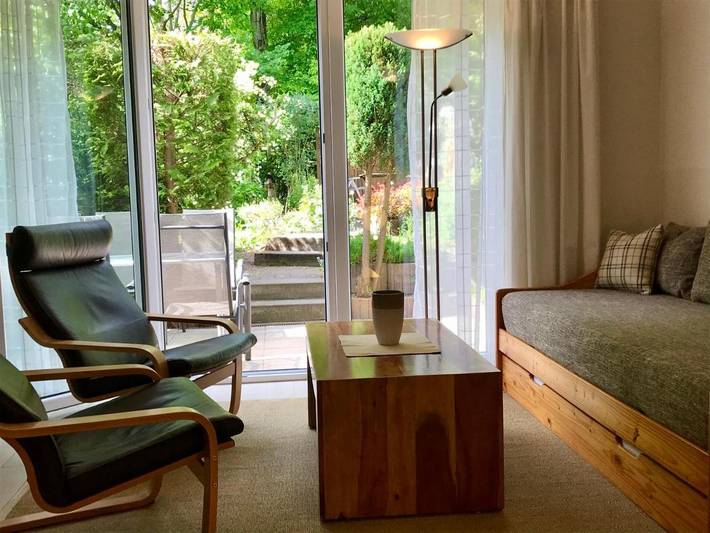 Ferienwohnung für 2 Personen, mit Terrasse