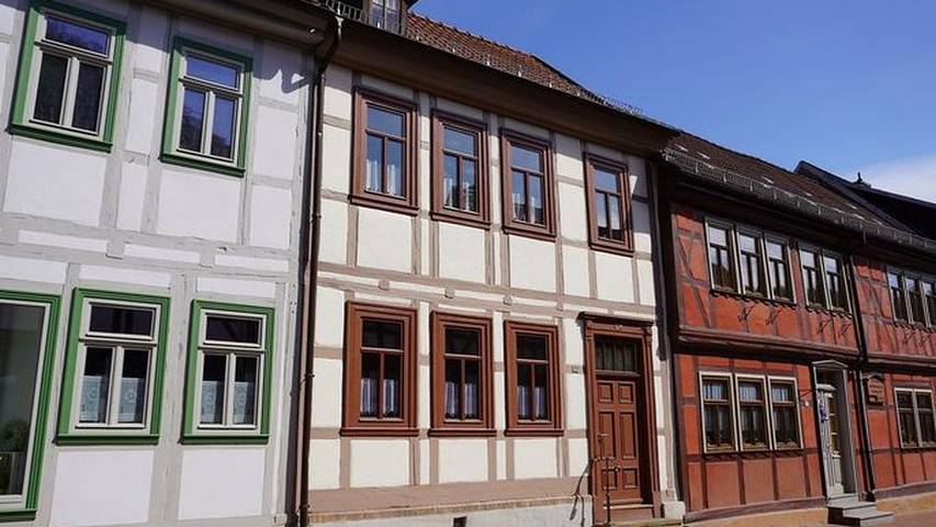 Ferienhaus für 3 Personen, mit Garten in Stolberg (Südharz)