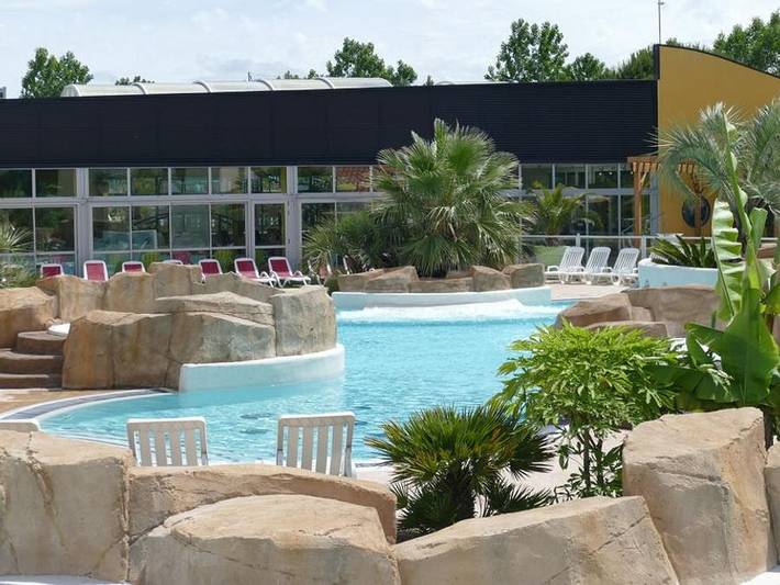 Camping Le Bel Air  - Mobilheim 4 personen - Duo Premium Jacuzzi-Serie in Château-d'Olonne, Les Sables-d'Olonne