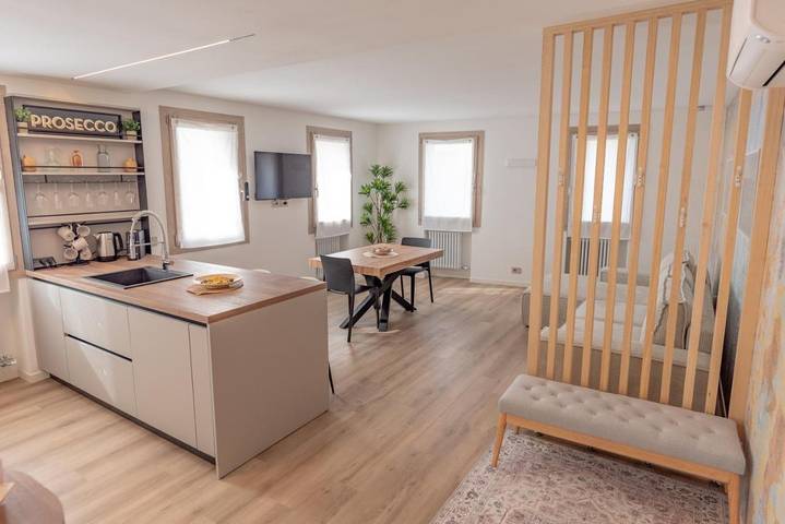 Appartement de vacances pour 4 personnes, avec jardin