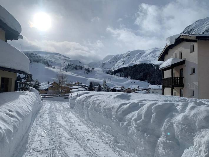 Gîte pour 4 personnes, avec Terrasse et Piscine ainsi que Sauna et Vue à Bivio - 3