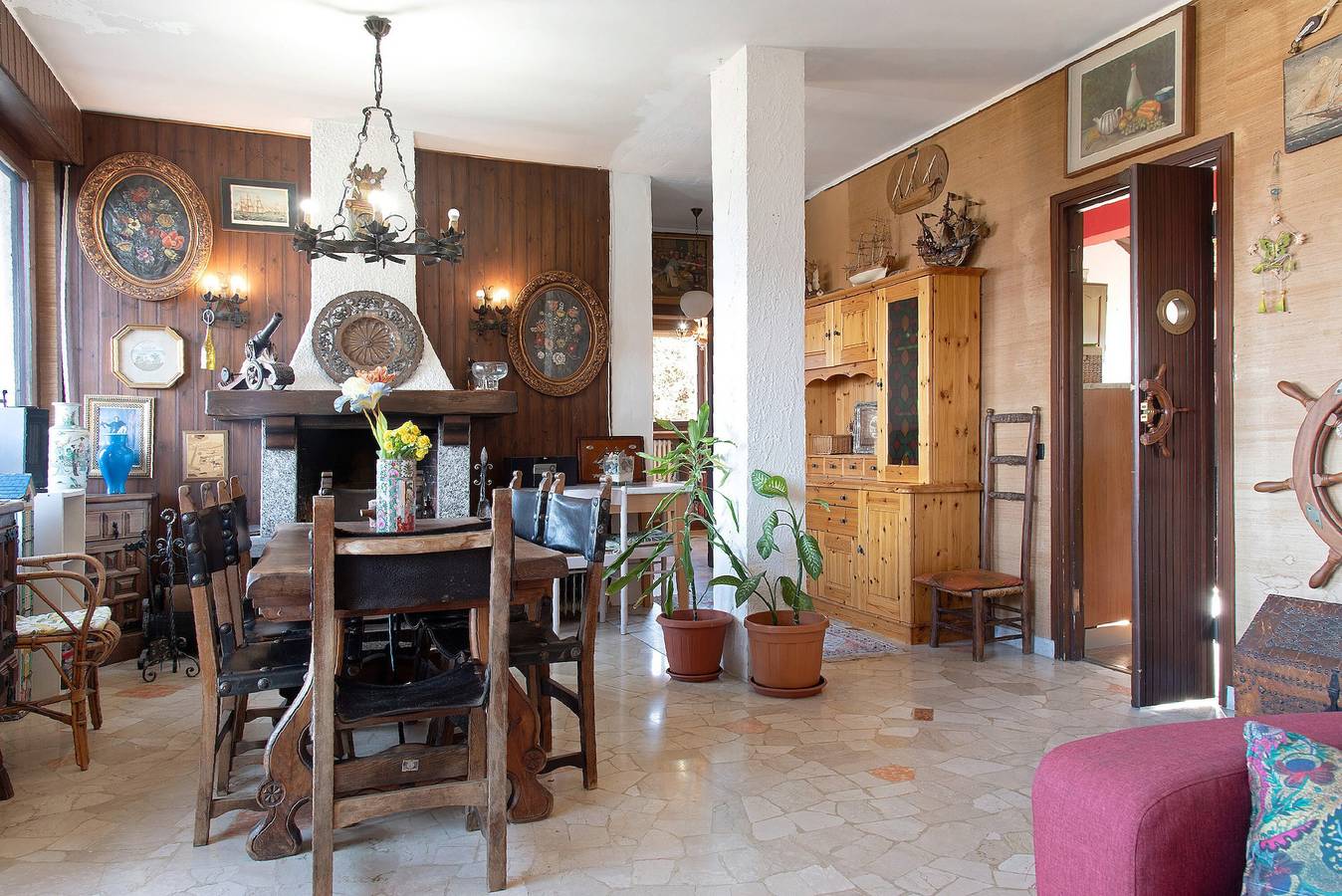 Ganze Wohnung, Apartment 'L'attico Con Terrazza Vista Lago' mit Seeblick, privater Terrasse und Wlan in Ceresolo, Laveno-Mombello