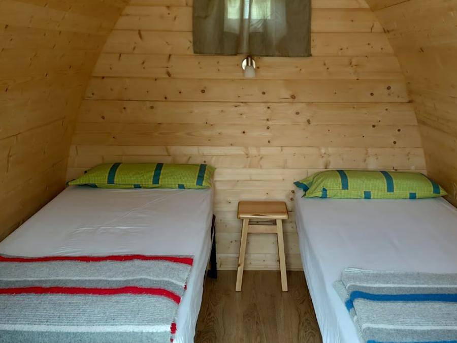 Camping Vidrà - Hébergement 2 personnes - Bungalow Mini Hobbit in Vidrà, Pyrénées catalanes