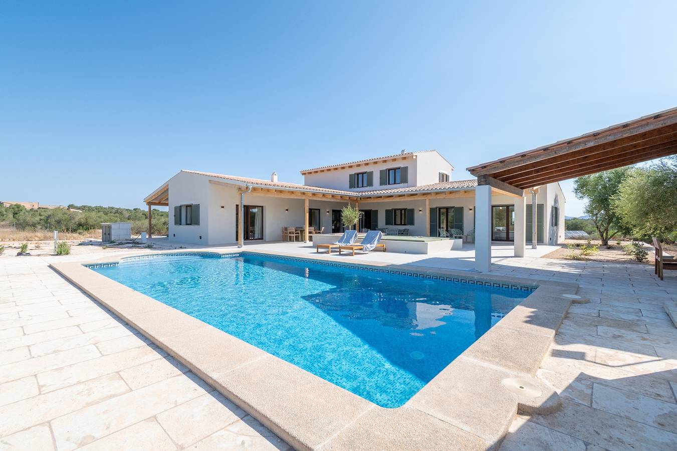 Villa Lorena récemment rénovée à quelques kilomètres de la magnifique plage d'Es Trenc avec Wi-Fi et climatisation in Ses Salines, Majorque du Sud