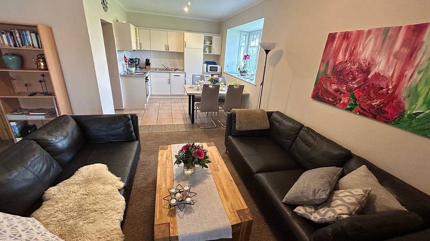 Ferienwohnung für 5 Personen, mit Garten und Balkon in Hagermarsch - 3