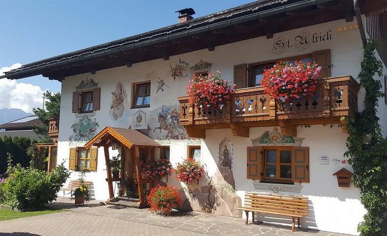 Ferienwohnung für 2 Personen, mit Balkon und Terrasse sowie Ausblick in Krün - 4