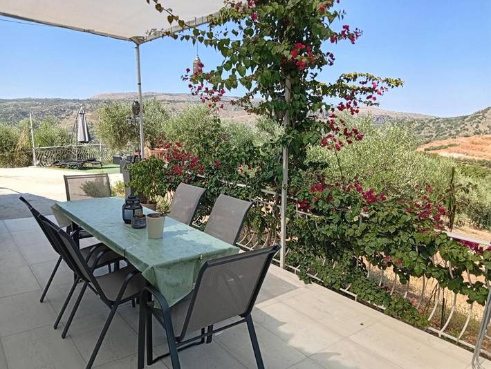Camping für 7 Personen, mit Pool und Garten sowie Ausblick, mit Haustier auf Kreta - 3