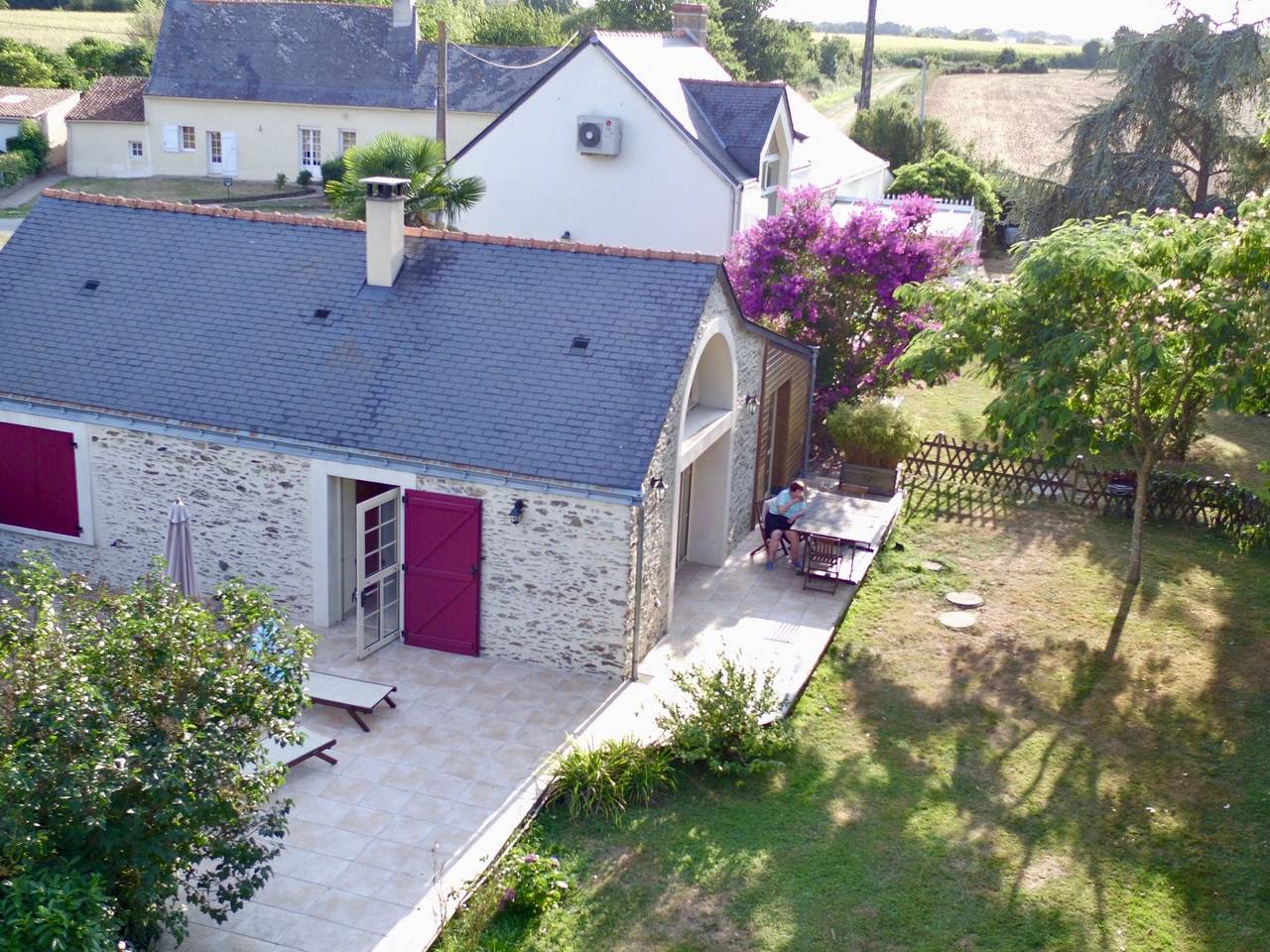 "Au Bas Chalonge Gîte" in Ligné, Vallée de la Loire