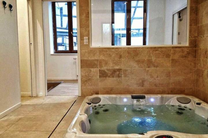 Maison de vacances pour 8 personnes, avec vue ainsi que jardin et sauna