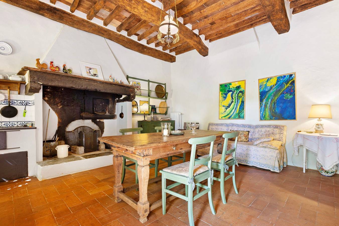 Ferienhaus 'Antico Casale Del Pozzo' mit privater Terrasse, Wlan und Klimaanlage in Barberino di Mugello, Florenz Provinz