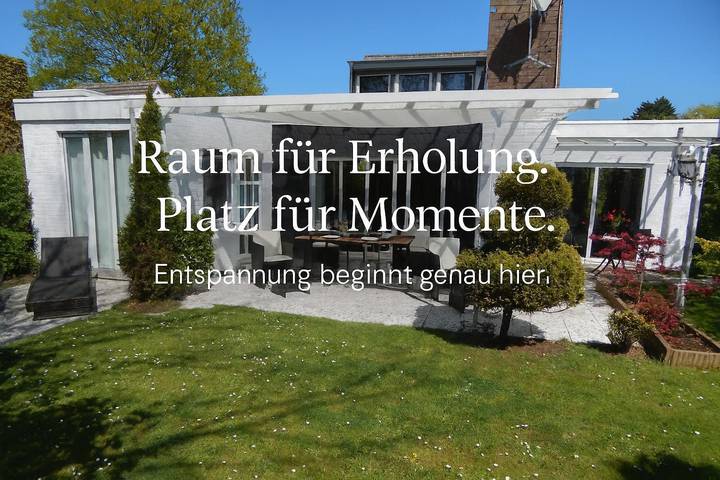 Ferienhaus für 4 Personen, mit Garten und Sauna sowie Terrasse - 1