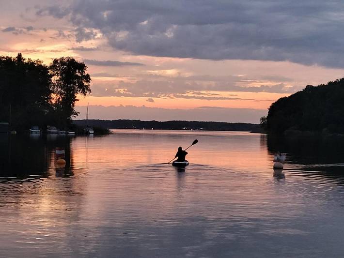 Ferienwohnung für 7 Personen, mit Terrasse und Seeblick sowie Ausblick in Zislow - 2