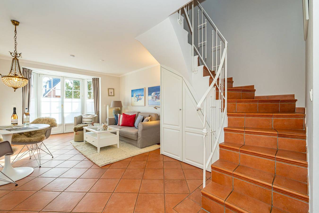 Ganze Wohnung, Ferienhausteil für bis zu 4 Personen mit Garten - nur 350 Meter zum Strand! in Westerland, Sylt (Gemeinde)