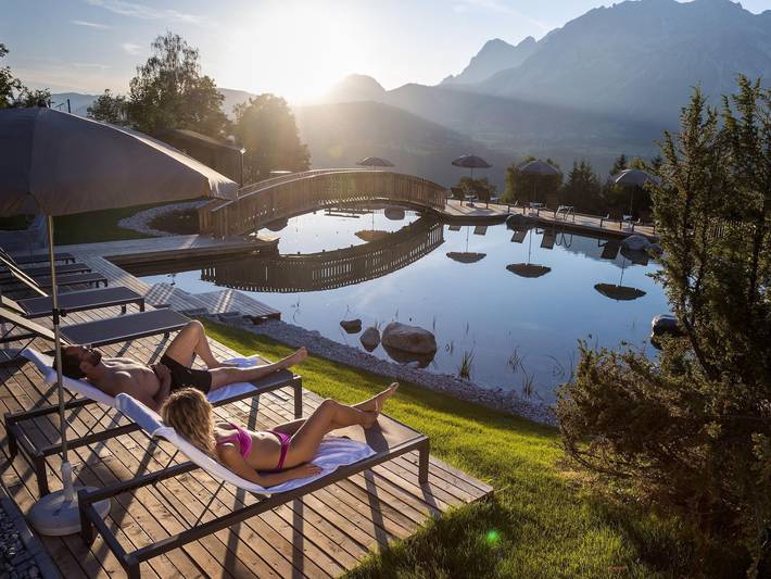 Hotel für 2 Personen, mit Balkon/Terrasse und Balkon sowie Terrasse und Garten in Rohrmoos