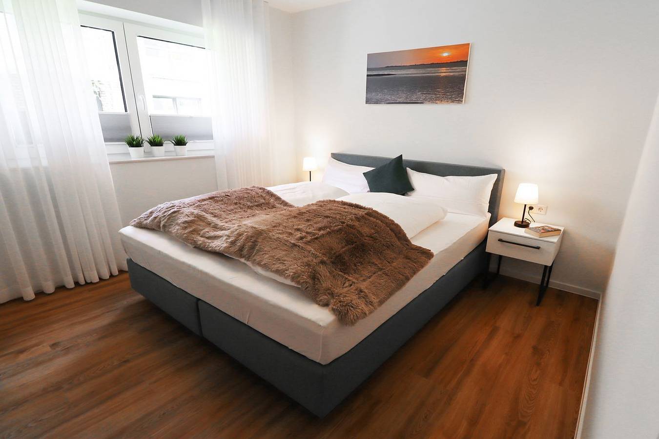 Apartamento entero, Butjahuus – Sauna. Garten. Barrierearm. Nordseenah. in Tossens, Butjadingen