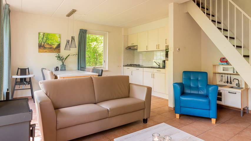 Bungalow für 6 Personen, mit Terrasse und Balkon/Terrasse in Drenthe - 3