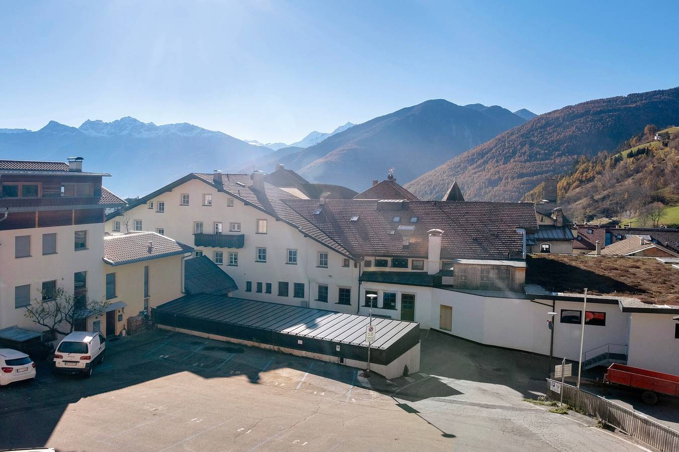 Ganze Wohnung, Ferienwohnung 'Haus Peer B3' mit Bergblick, privater Terrasse und Wi-Fi in Burgeis, Mals