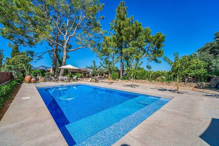 Finca für 3 Personen, mit Garten und Terrasse in Biniagual