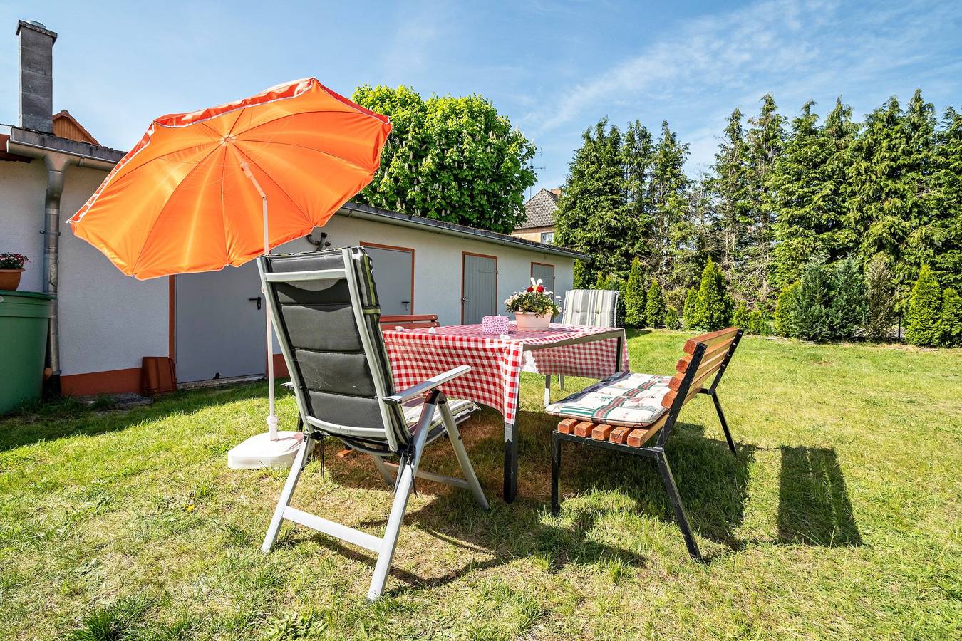 Ganze Wohnung, Ferienwohnung 'Appartement Onkel Fritz' mit Gemeinschaftsgarten in Mirow, Mecklenburg-Strelitz