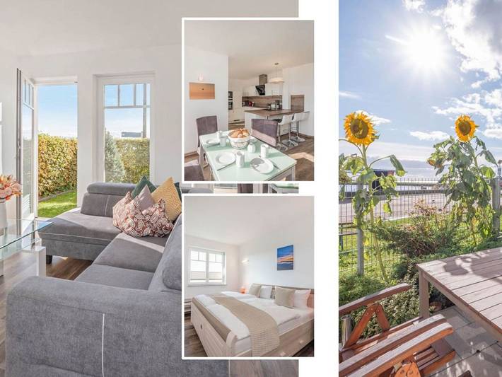Ferienwohnung für 5 Personen, mit Seeblick und Garten sowie Terrasse, kinderfreundlich - 1