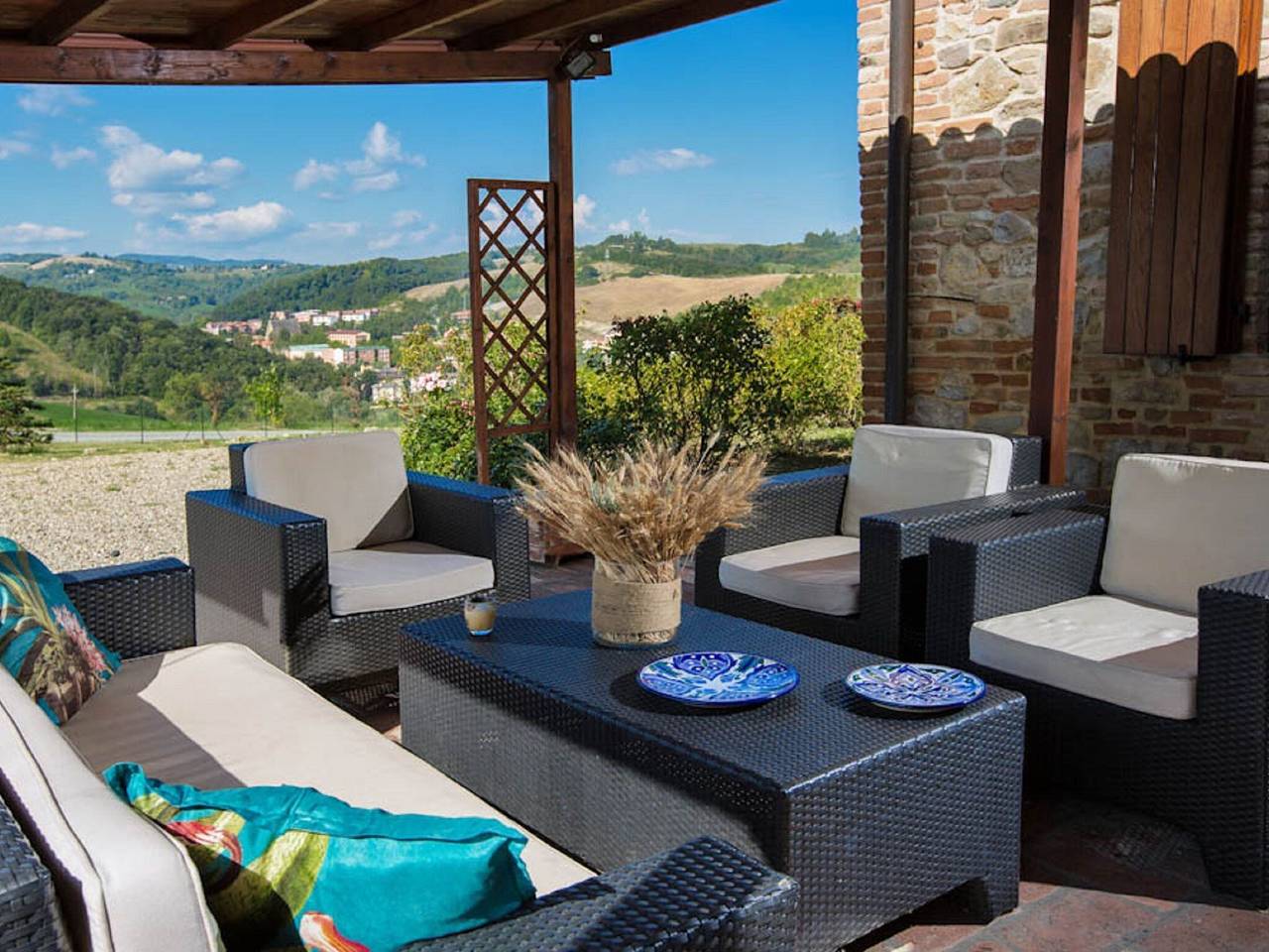 Casa de vacaciones soleada con piscina in Salsomaggiore Terme, Provincia de Parma