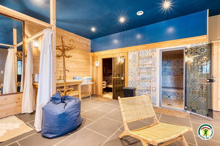 Chambre d’hôte pour 4 personnes, avec jardin et sauna en France - 3