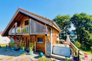Chalet pour 11 personnes, avec jardin, adapté aux familles à Gérardmer
