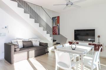 Hütte für 8 Personen, mit Garten und Balkon am Comer See