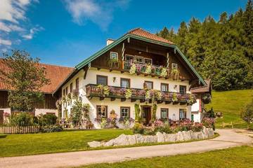 Ferienwohnung für 4 Personen, mit Balkon und Garten in Fuschl am See