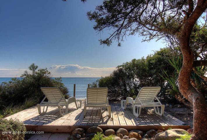 Gîte pour 4 personnes, avec Terrasse dans Plage de Vignale