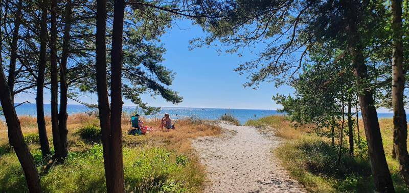 Herrlicher Sommerort direkt am Strand! in Västra Näs, Sölvesborg und Umgebung