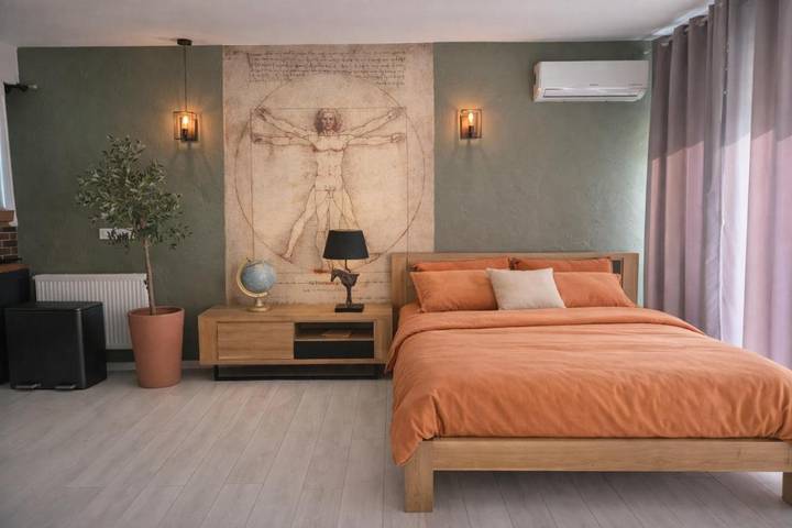 Gîte pour 3 personnes, avec Terrasse et Jacuzzi ainsi que Jardin et Vue à Bièvres