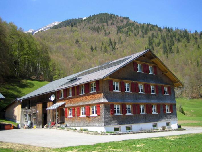 Bauernhof für 4 Personen, mit Garten im Bregenzerwald