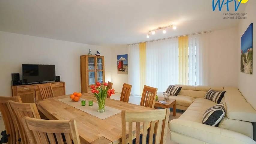 Ferienhaus für 4 Personen, mit Garten auf Borkum - 2